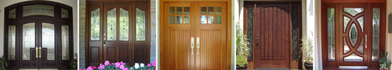 Selection of Custom Doors